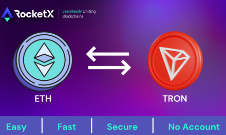 How to Bridge or Convert Ethereum to TRON and Swap TRX to USDT on RocketX